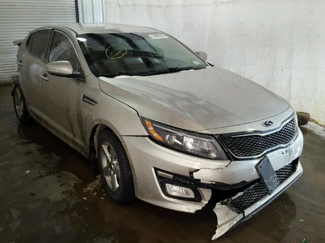 5XXGM4A71FG379619 - 2015 KIA OPTIMA LX SILVER photo 1