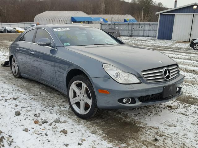 WDDDJ75X46A062488 - 2006 MERCEDES-BENZ CLS 500C BLUE photo 1