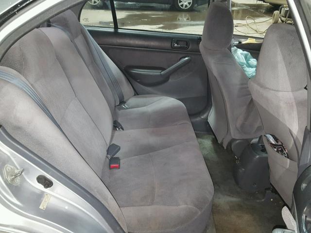 2HGES26822H534268 - 2002 HONDA CIVIC EX ვერცხლისფერი ფოტო 6