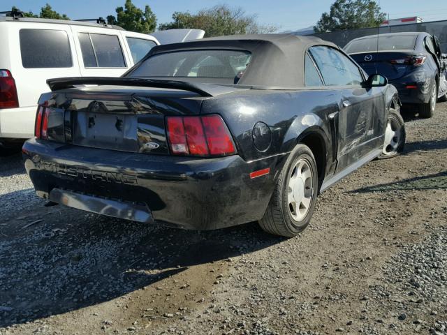 1FAFP4449YF204692 - 2000 FORD MUSTANG BLACK photo 4