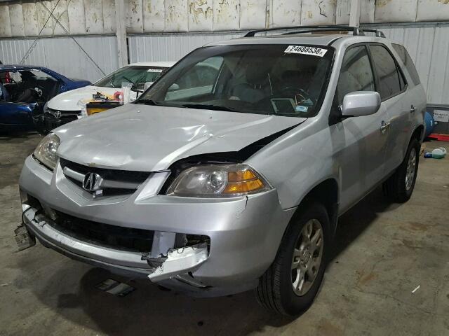 2HNYD18644H557348 - 2004 ACURA MDX TOURIN SILVER photo 2