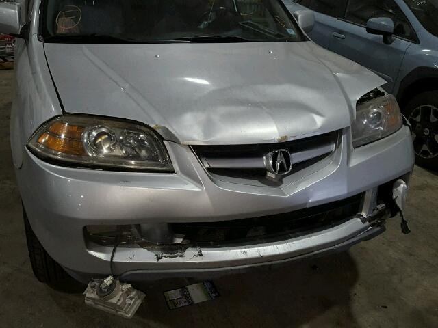 2HNYD18644H557348 - 2004 ACURA MDX TOURIN SILVER photo 9