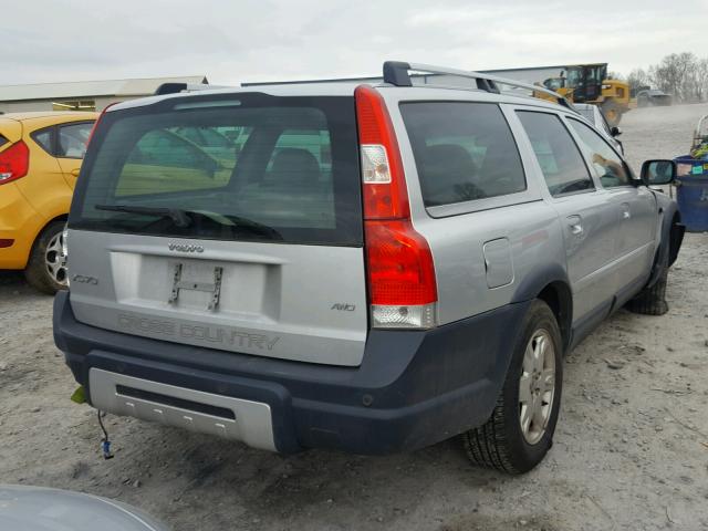 YV4SZ592161238861 - 2006 VOLVO XC70 SILVER photo 4