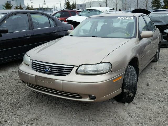 1G1NE52M2X6103523 - 1999 CHEVROLET MALIBU LS BEIGE photo 2