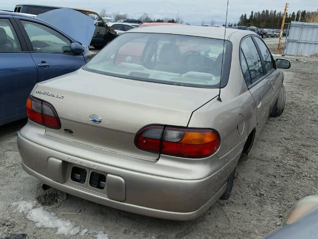 1G1NE52M2X6103523 - 1999 CHEVROLET MALIBU LS BEIGE photo 4