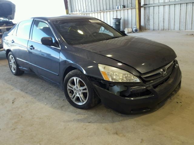 1HGCM563X7A205198 - 2007 HONDA ACCORD SE GRAY photo 1