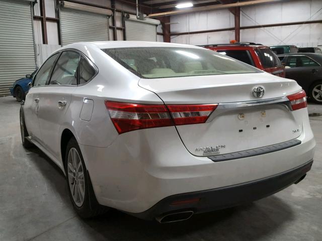 4T1BK1EBXDU056475 - 2013 TOYOTA AVALON BAS WHITE photo 3