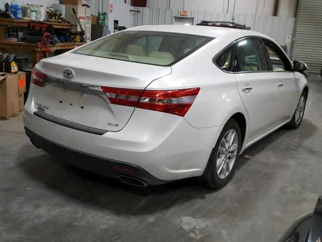 4T1BK1EBXDU056475 - 2013 TOYOTA AVALON BAS WHITE photo 4