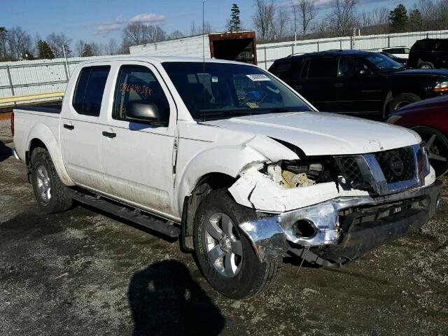 1N6AD0EV9BC444733 - 2011 NISSAN FRONTIER S WHITE photo 1