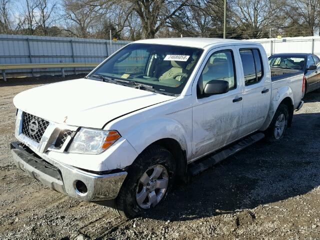 1N6AD0EV9BC444733 - 2011 NISSAN FRONTIER S WHITE photo 2