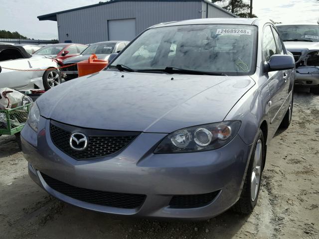 JM1BK32F951234158 - 2005 MAZDA 3 I GREEN photo 2