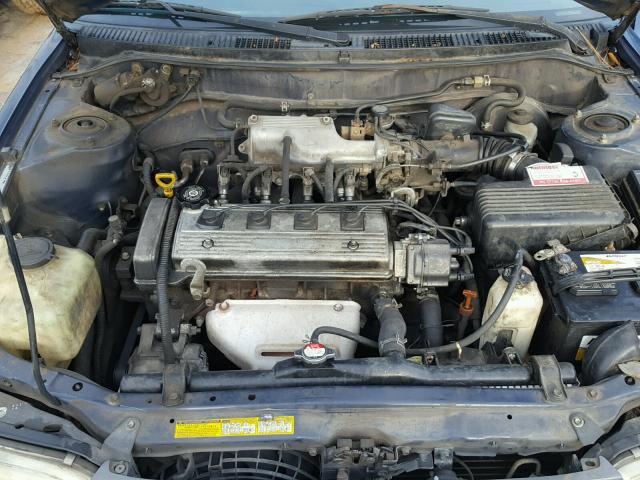 2T1BB02E6TC142326 - 1996 TOYOTA COROLLA DX BLUE photo 7