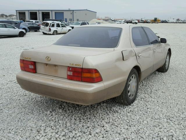 JT8BH28F2V0072944 - 1997 LEXUS LS 400 BEIGE photo 4