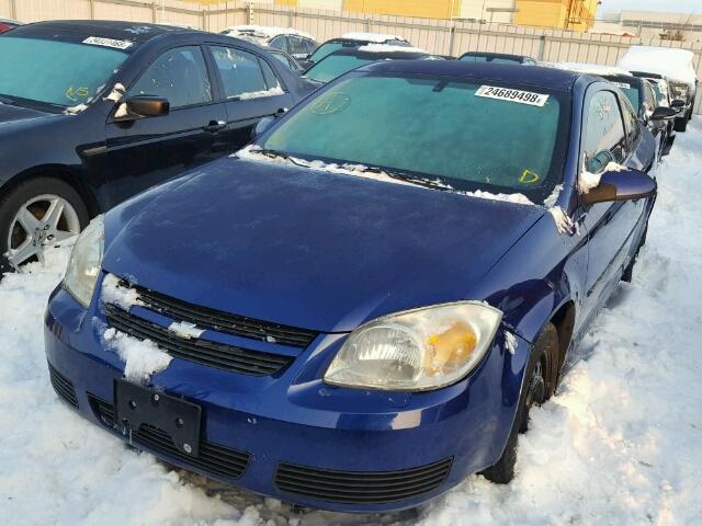 1G1AL15F477382574 - 2007 CHEVROLET COBALT LT BLUE photo 2