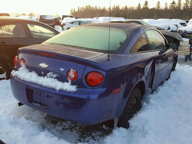 1G1AL15F477382574 - 2007 CHEVROLET COBALT LT BLUE photo 4