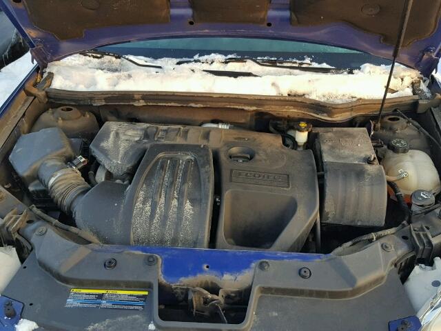 1G1AL15F477382574 - 2007 CHEVROLET COBALT LT BLUE photo 7