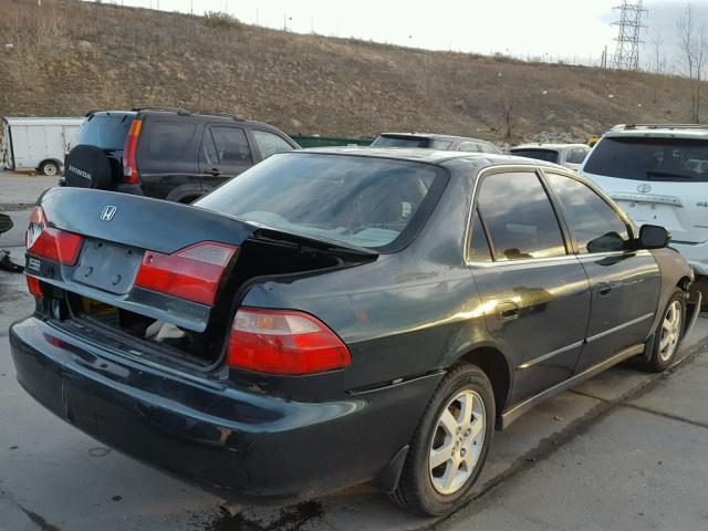 1HGCG5677YA078485 - 2000 HONDA ACCORD SE GREEN photo 4