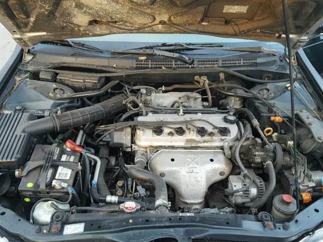 1HGCG5677YA078485 - 2000 HONDA ACCORD SE GREEN photo 7