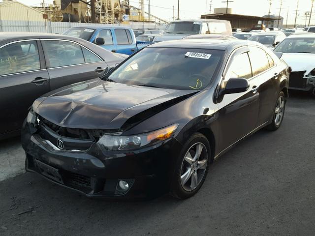 JH4CU2F6XAC013927 - 2010 ACURA TSX BLACK photo 2