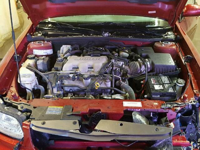 1G1NE52J92M666191 - 2002 CHEVROLET MALIBU LS 红色 照片 7