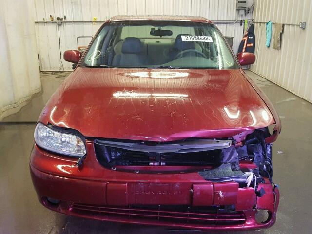 1G1NE52J92M666191 - 2002 CHEVROLET MALIBU LS 红色 照片 9