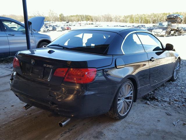 WBADX7C50BE260625 - 2011 BMW 335 I BLACK photo 4