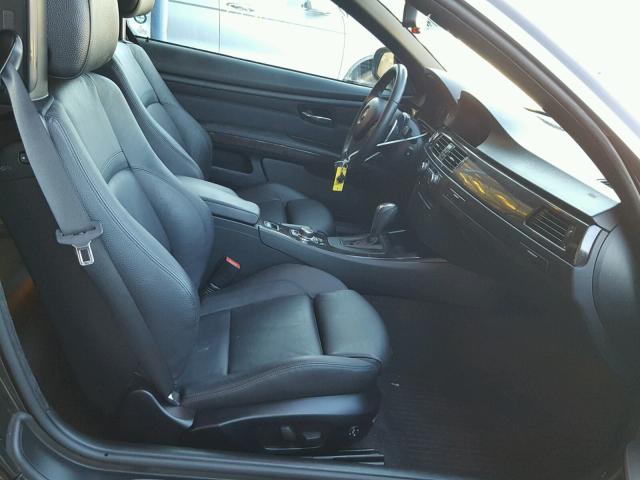 WBADX7C50BE260625 - 2011 BMW 335 I BLACK photo 5