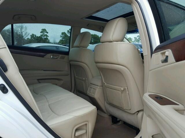 4T1BK3DB4BU413188 - 2011 TOYOTA AVALON BAS Beyaz fotoğraf 6