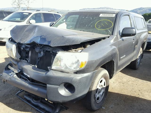 5TENX22N79Z609203 - 2009 TOYOTA TACOMA GRAY photo 2