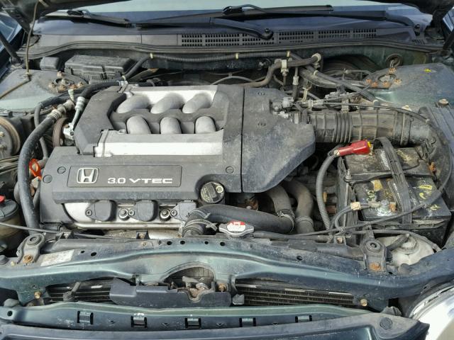 1HGCG16541A038085 - 2001 HONDA ACCORD EX GREEN photo 7