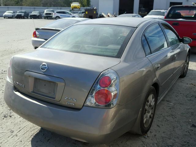 1N4AL11D46C143887 - 2006 NISSAN ALTIMA S GOLD photo 4