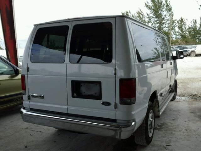 1FBNE31L86DA82373 - 2006 FORD ECONOLINE WHITE photo 4