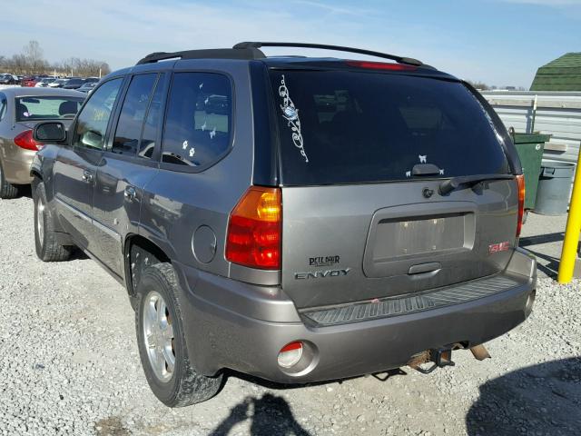 1GKDT13S472287633 - 2007 GMC ENVOY SILVER photo 3