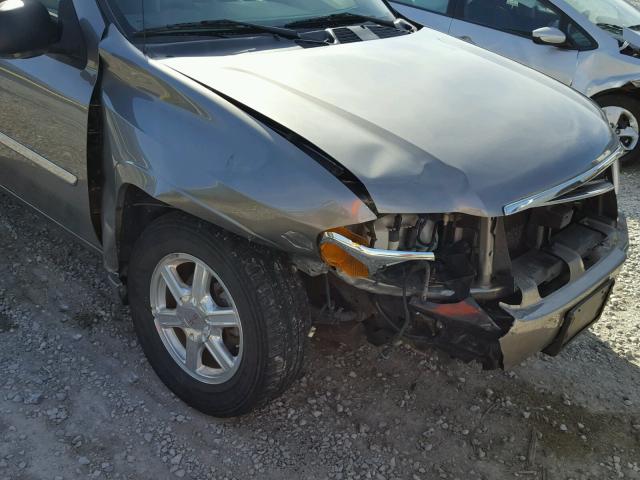 1GKDT13S472287633 - 2007 GMC ENVOY SILVER photo 9