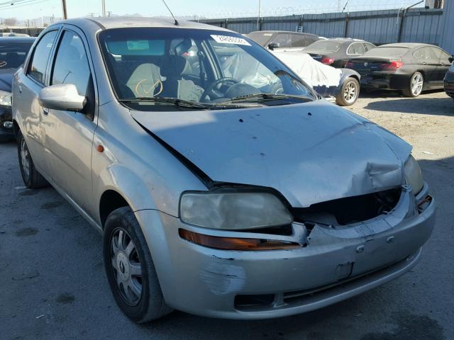 KL1TJ526X4B240232 - 2004 CHEVROLET AVEO LS GOLD photo 1