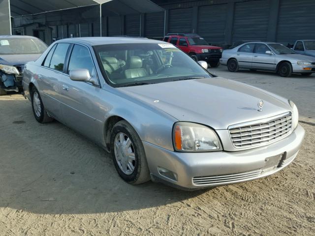 1G6KD54Y04U222081 - 2004 CADILLAC DEVILLE SILVER photo 1