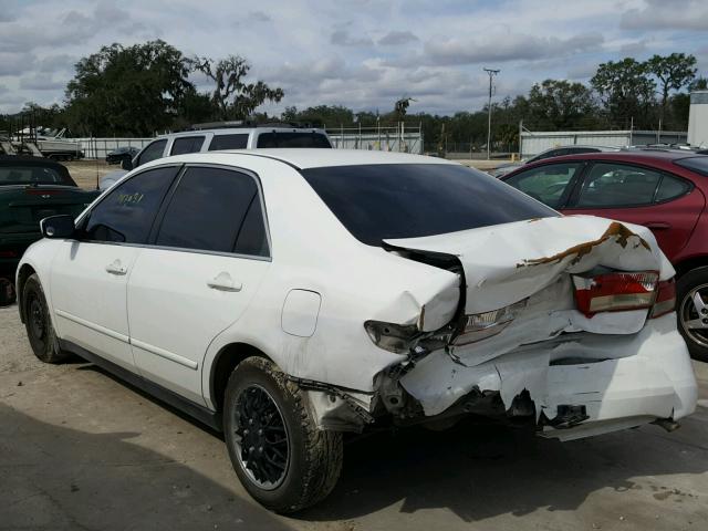 JHMCM56364C006758 - 2004 HONDA ACCORD LX WHITE photo 3