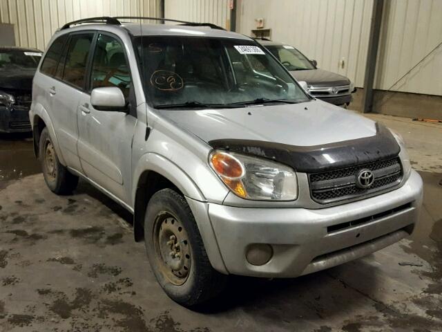 JTEHD20V256022693 - 2005 TOYOTA RAV4 SILVER photo 1