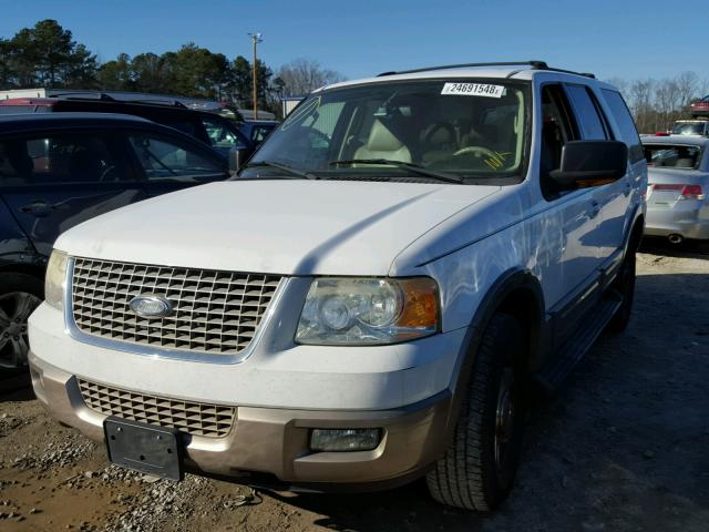 1FMPU17L53LB43548 - 2003 FORD EXPEDITION WHITE photo 2