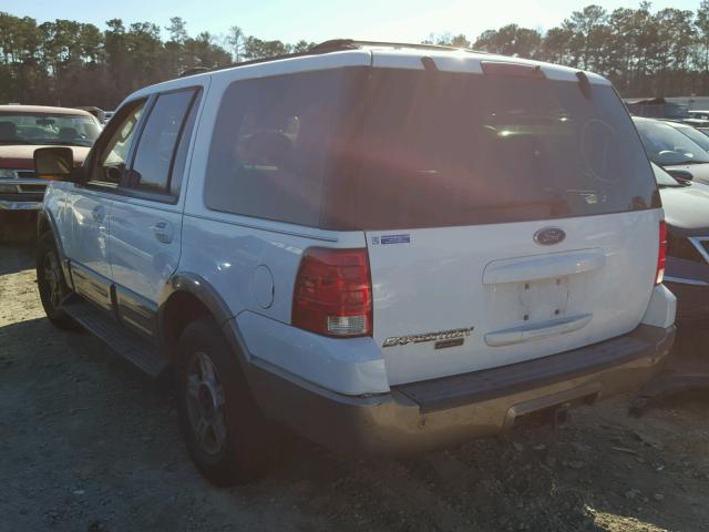 1FMPU17L53LB43548 - 2003 FORD EXPEDITION WHITE photo 3