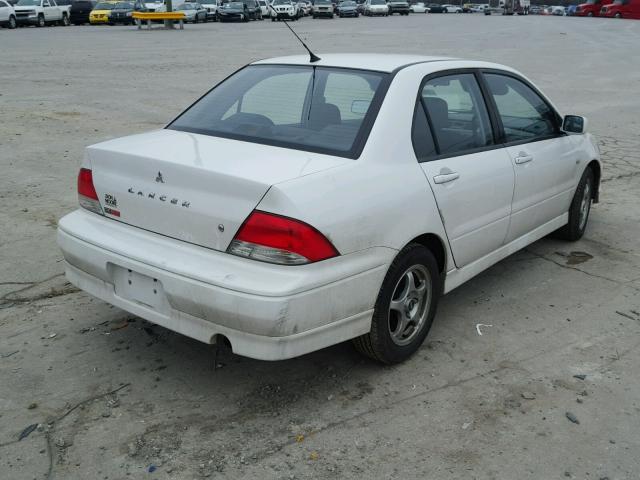 JA3AJ86E42U007854 - 2002 MITSUBISHI LANCER OZ WHITE photo 4