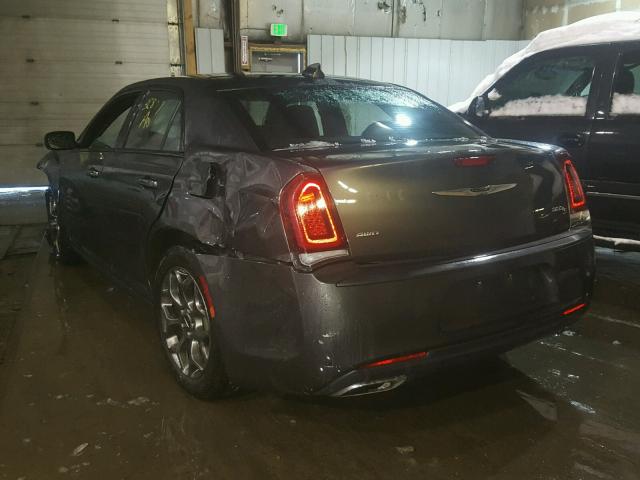 2C3CCAGG7GH234241 - 2016 CHRYSLER 300 S GRAY photo 3