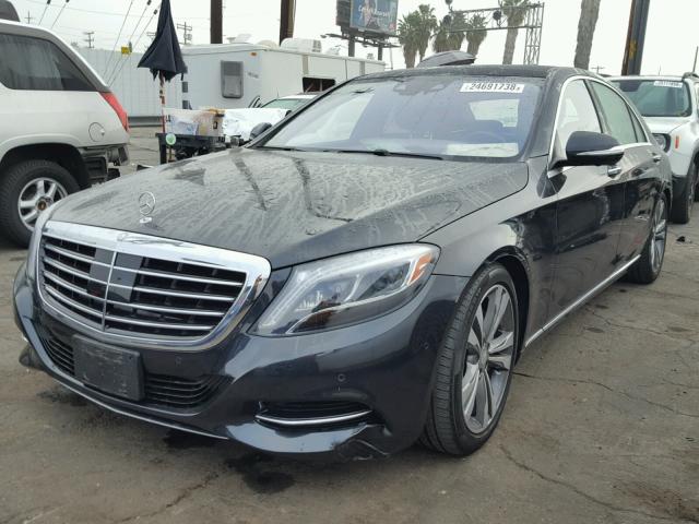 WDDUG8CB8GA243980 - 2016 MERCEDES-BENZ S 550 GRAY photo 2