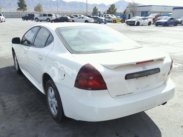 2G2WP552X71122378 - 2007 PONTIAC GRAND PRIX WHITE photo 3