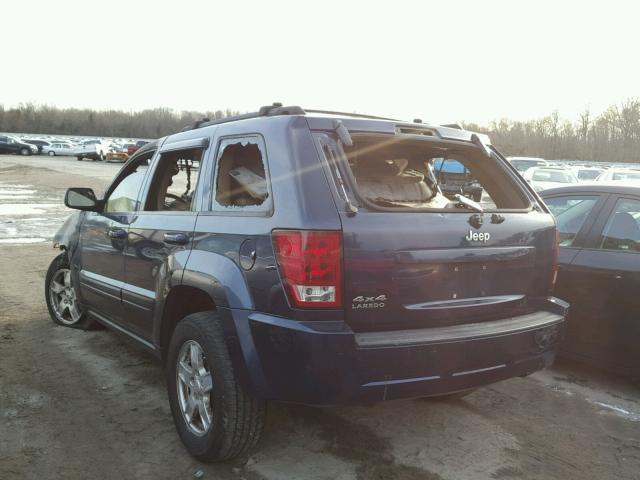 1J4GR48K16C114981 - 2006 JEEP GRAND CHER BLUE photo 3