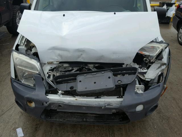 NM0LS7AN6DT133969 - 2013 FORD TRANSIT CO WHITE photo 7