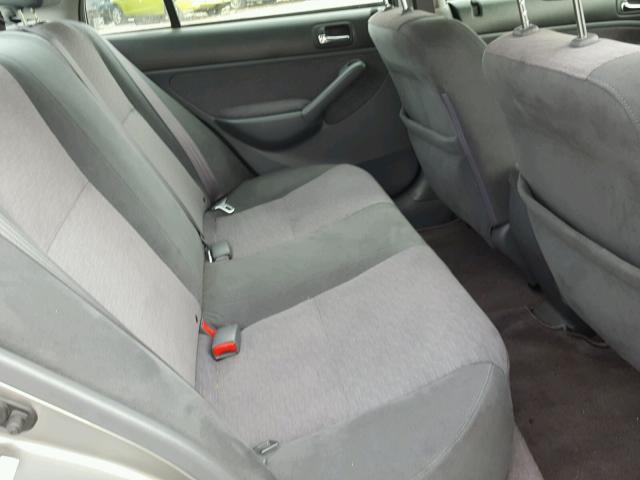 JHMES96694S005593 - 2004 HONDA CIVIC HYBR GRAY photo 6