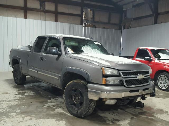 1GCEK19B86Z117579 - 2006 CHEVROLET SILVERADO GRAY photo 1