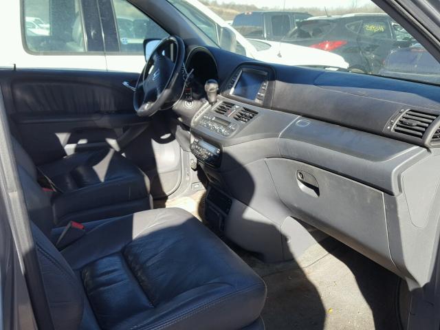 5FNRL38716B113290 - 2006 HONDA ODYSSEY EX BLUE photo 5