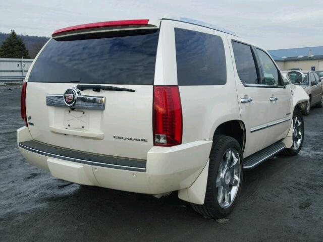 1GYUKBEF6AR174828 - 2010 CADILLAC ESCALADE L WHITE photo 4